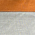 Sand color, orange border cm 2 – 0,78″